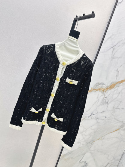 Bal 25fw knitted cardigan