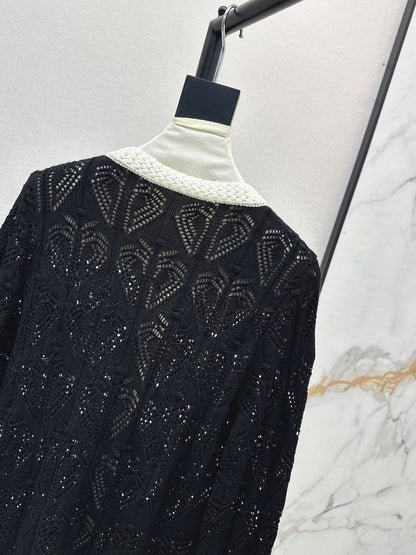 Bal 25fw knitted cardigan