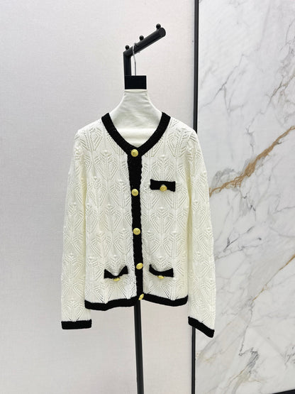 Bal 25fw knitted cardigan