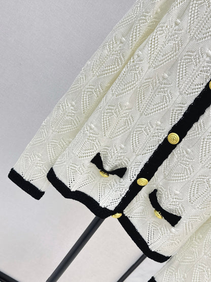 Bal 25fw knitted cardigan