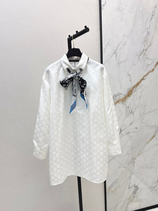 Louis 25fw jacquard dress