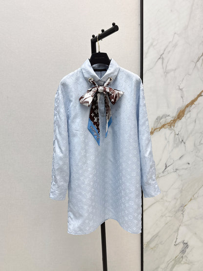 Louis 25fw jacquard dress