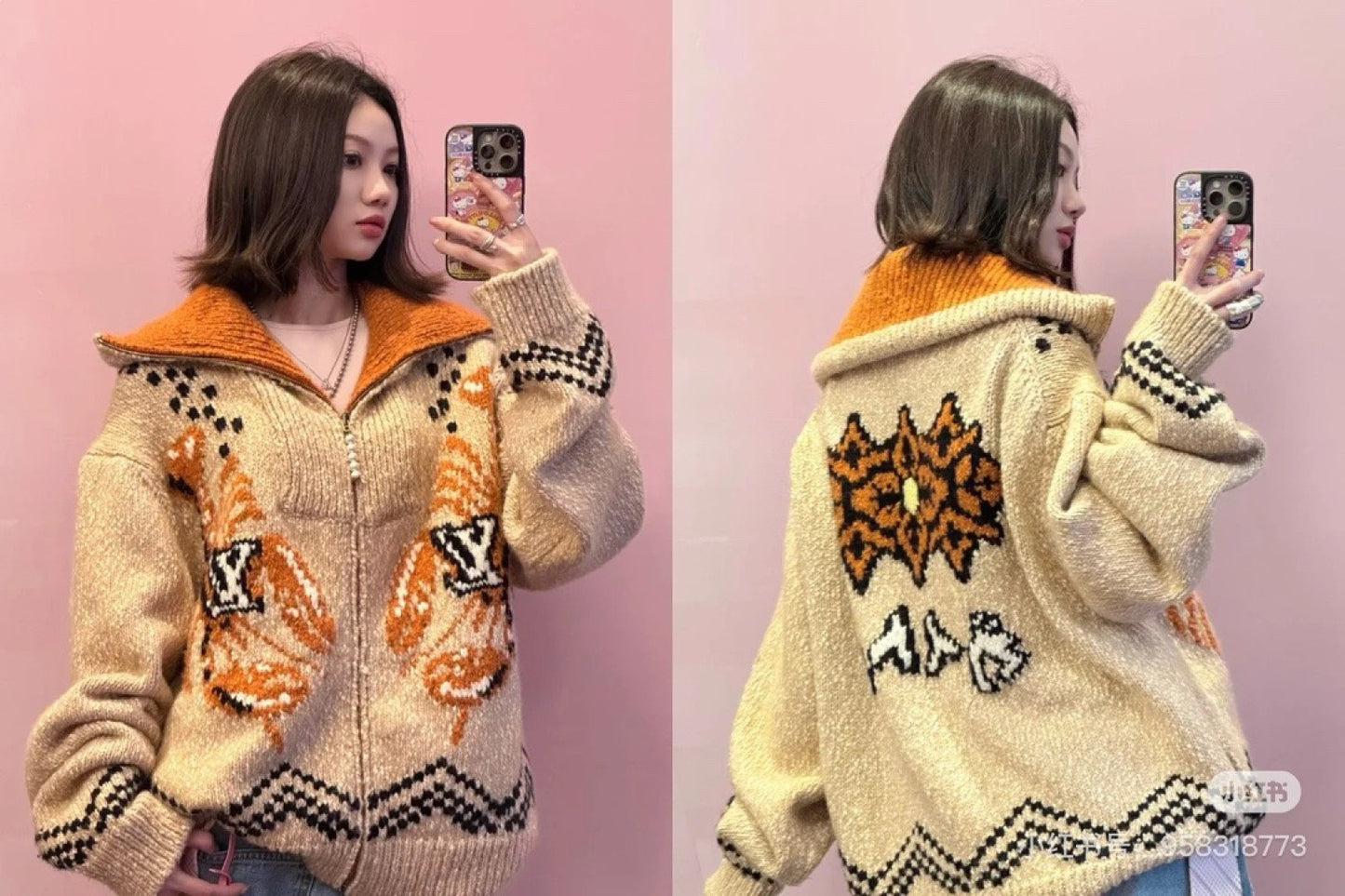 Louis 25fw jacquard jacket