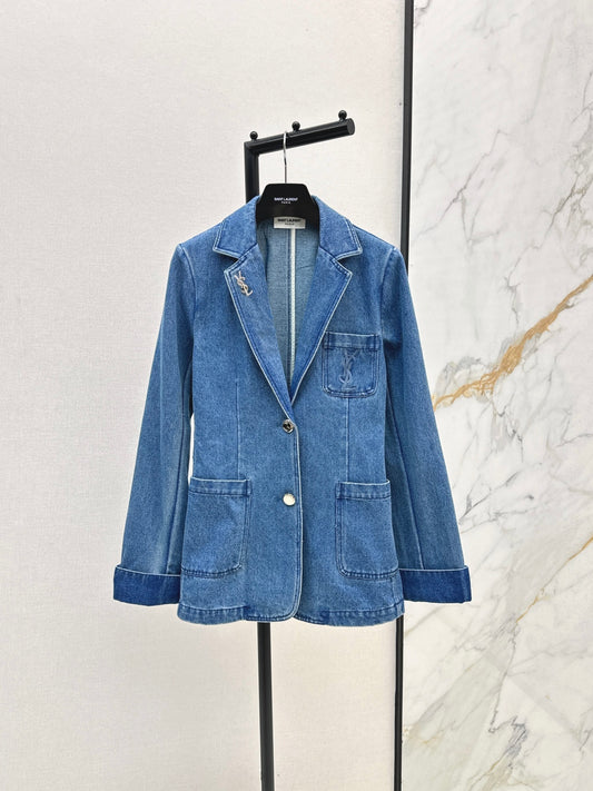Saint lau 25fw denim jacket
