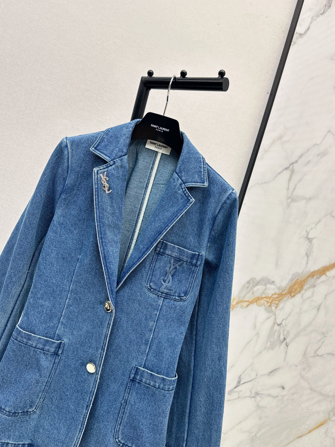 Saint lau 25fw denim jacket