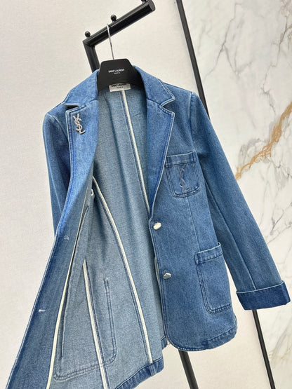 Saint lau 25fw denim jacket