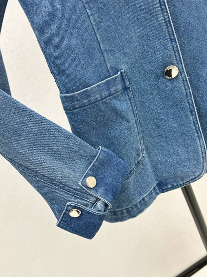 Saint lau 25fw denim jacket