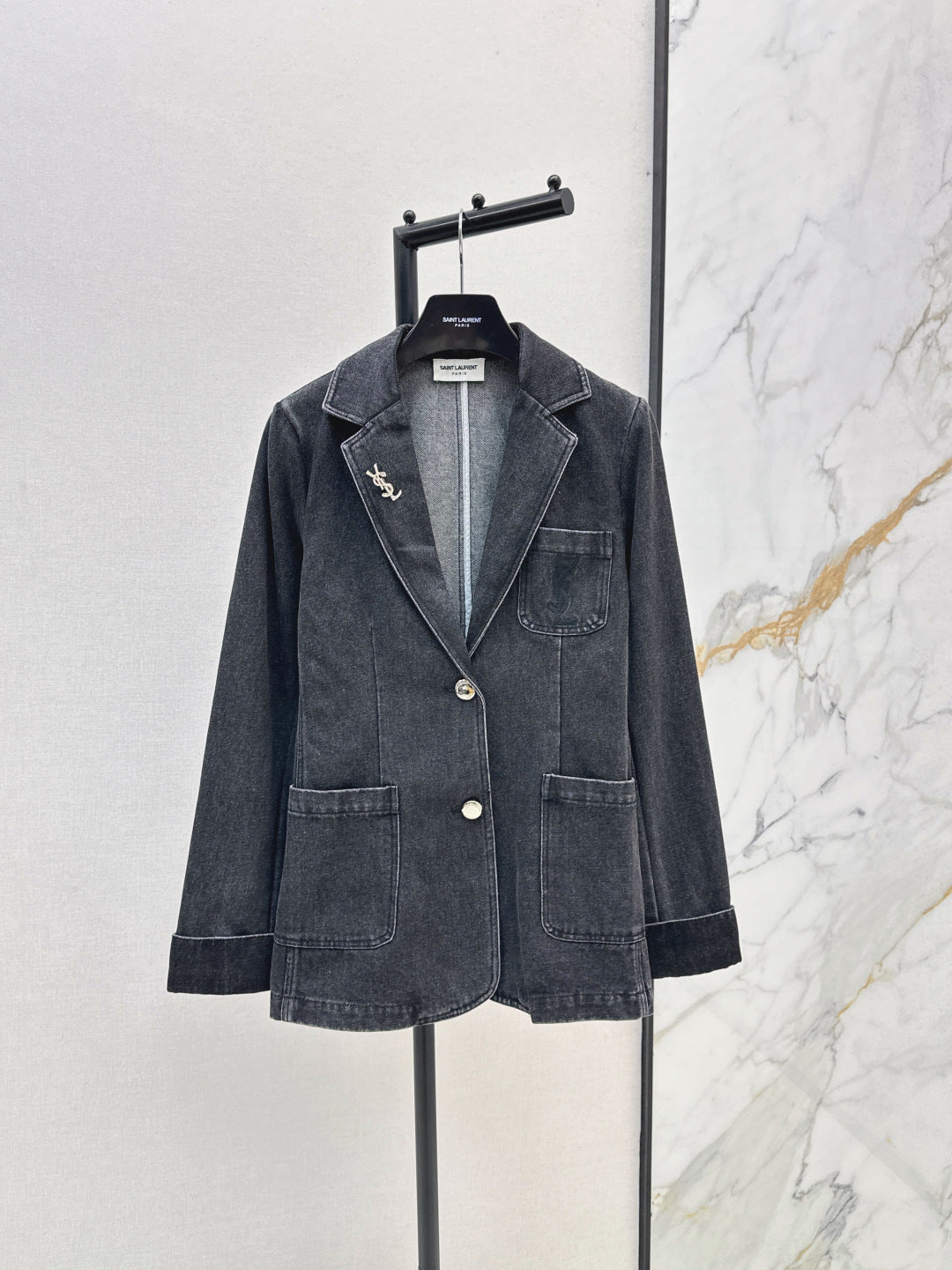 Saint lau 25fw denim jacket
