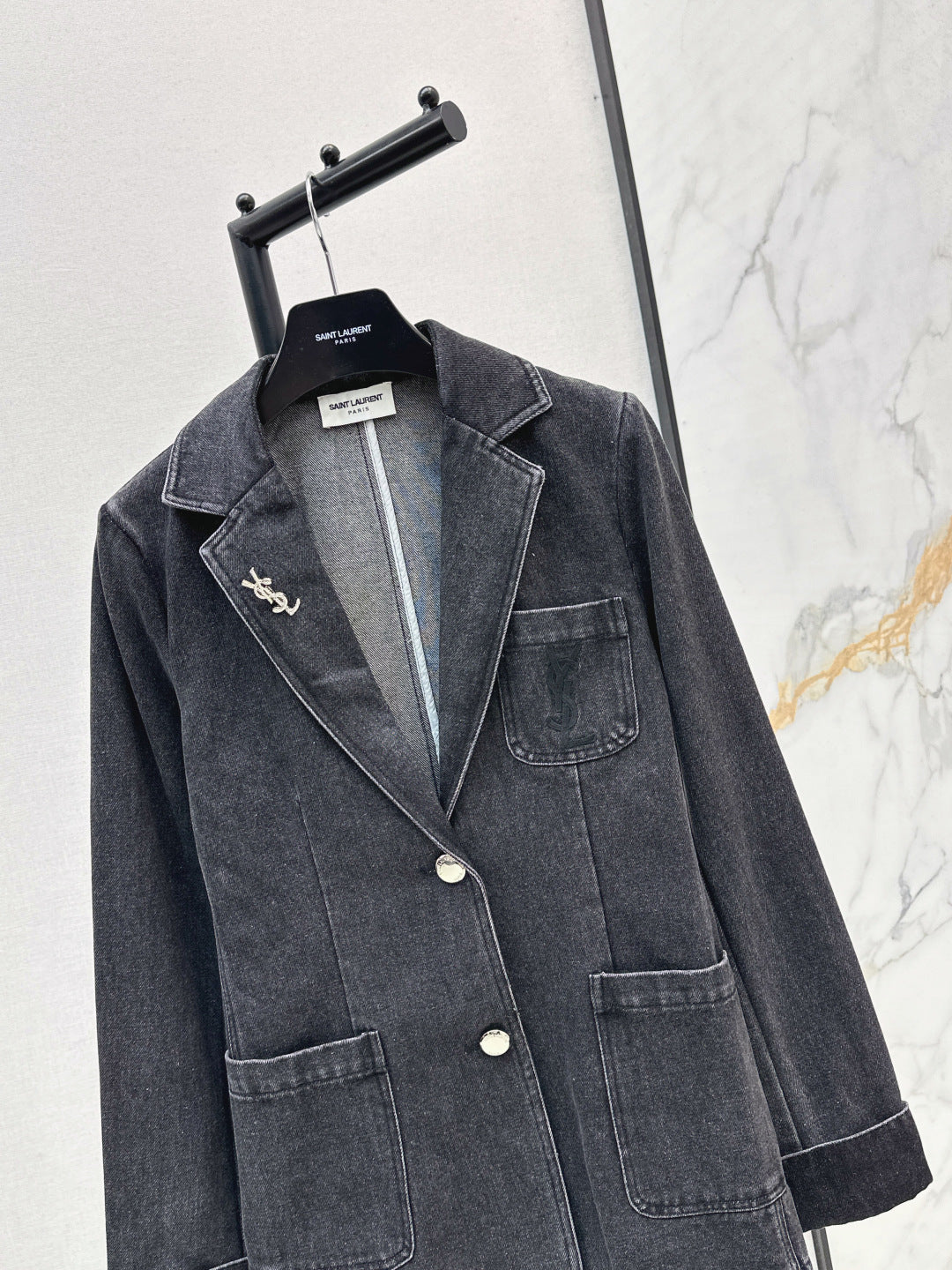 Saint lau 25fw denim jacket