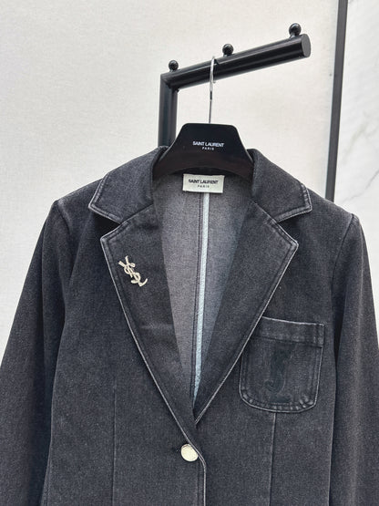 Saint lau 25fw denim jacket