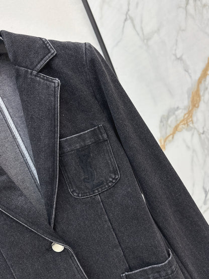 Saint lau 25fw denim jacket