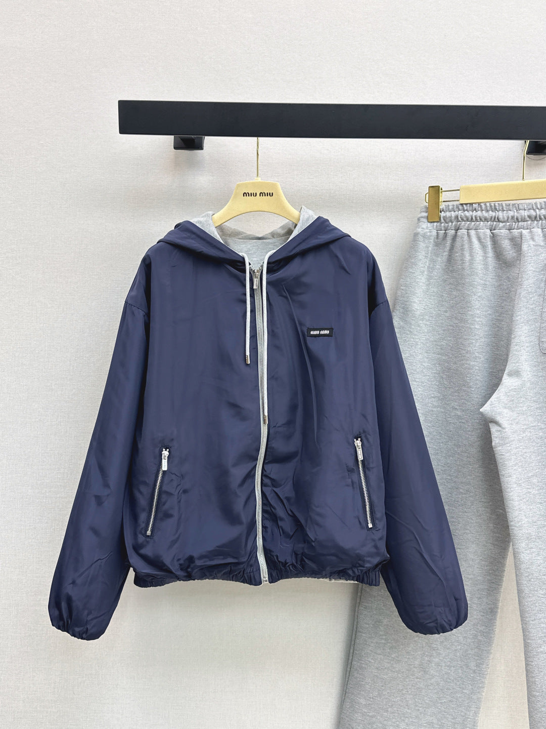 Miu 25fw reversible suit
