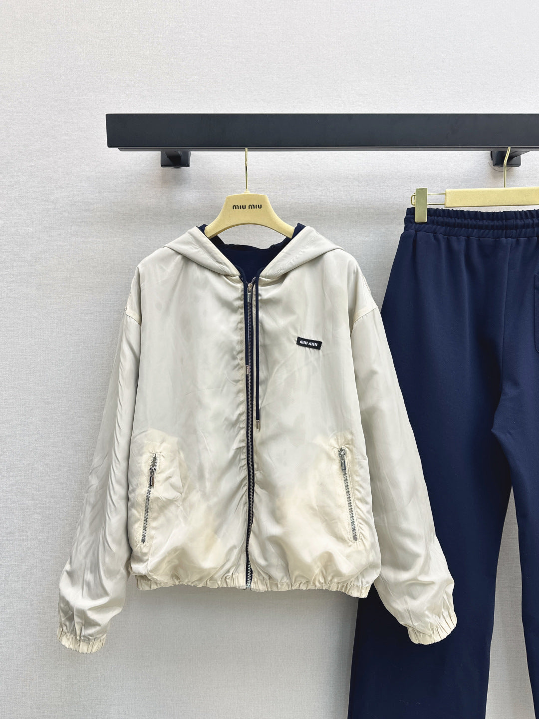 Miu 25fw reversible suit