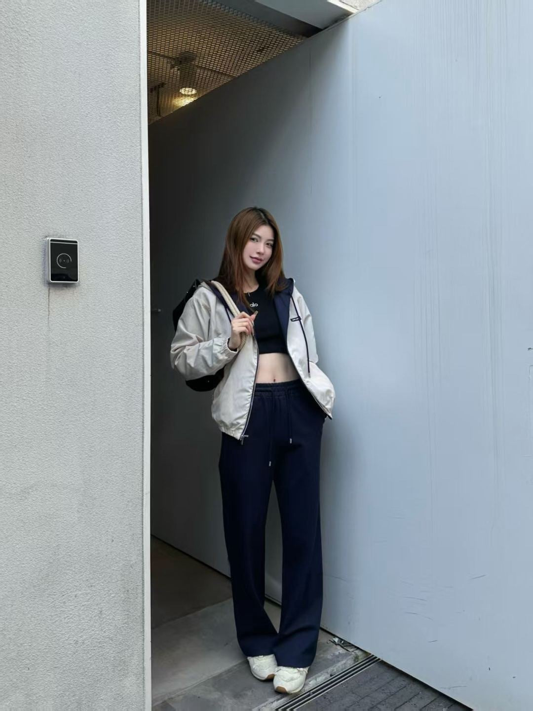 Miu 25fw reversible suit