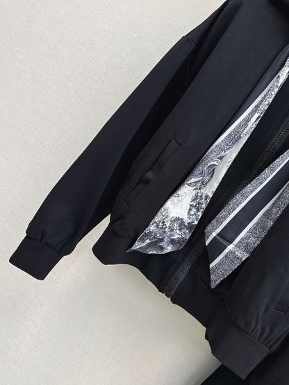 CD 25fw scarf suit
