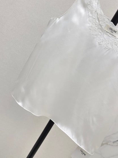 Celi 25fw silk vest