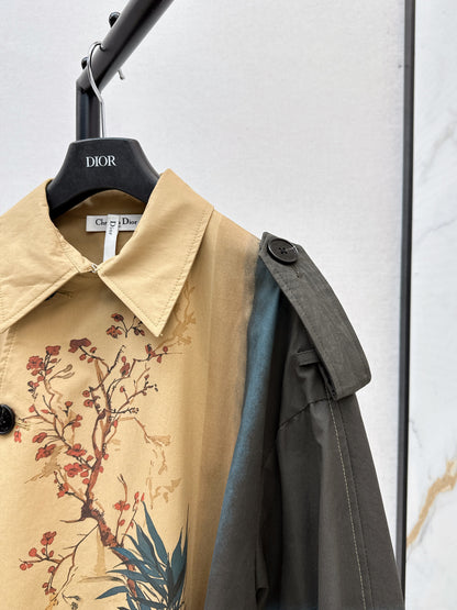 CD 25fw printed coat