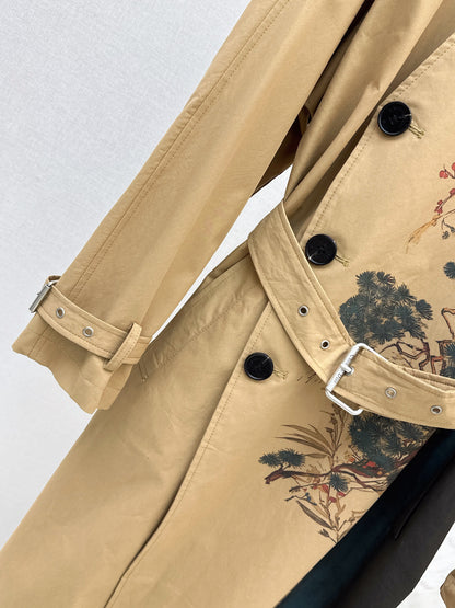 CD 25fw printed coat