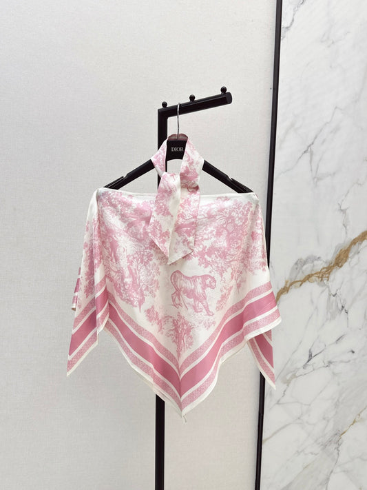 CD 25fw silk cape shirt