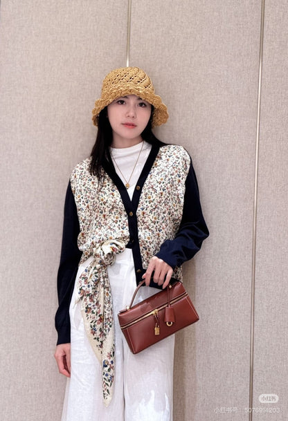 Loro 25fw knitted cardigan
