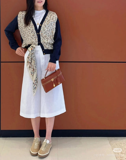 Loro 25fw knitted cardigan