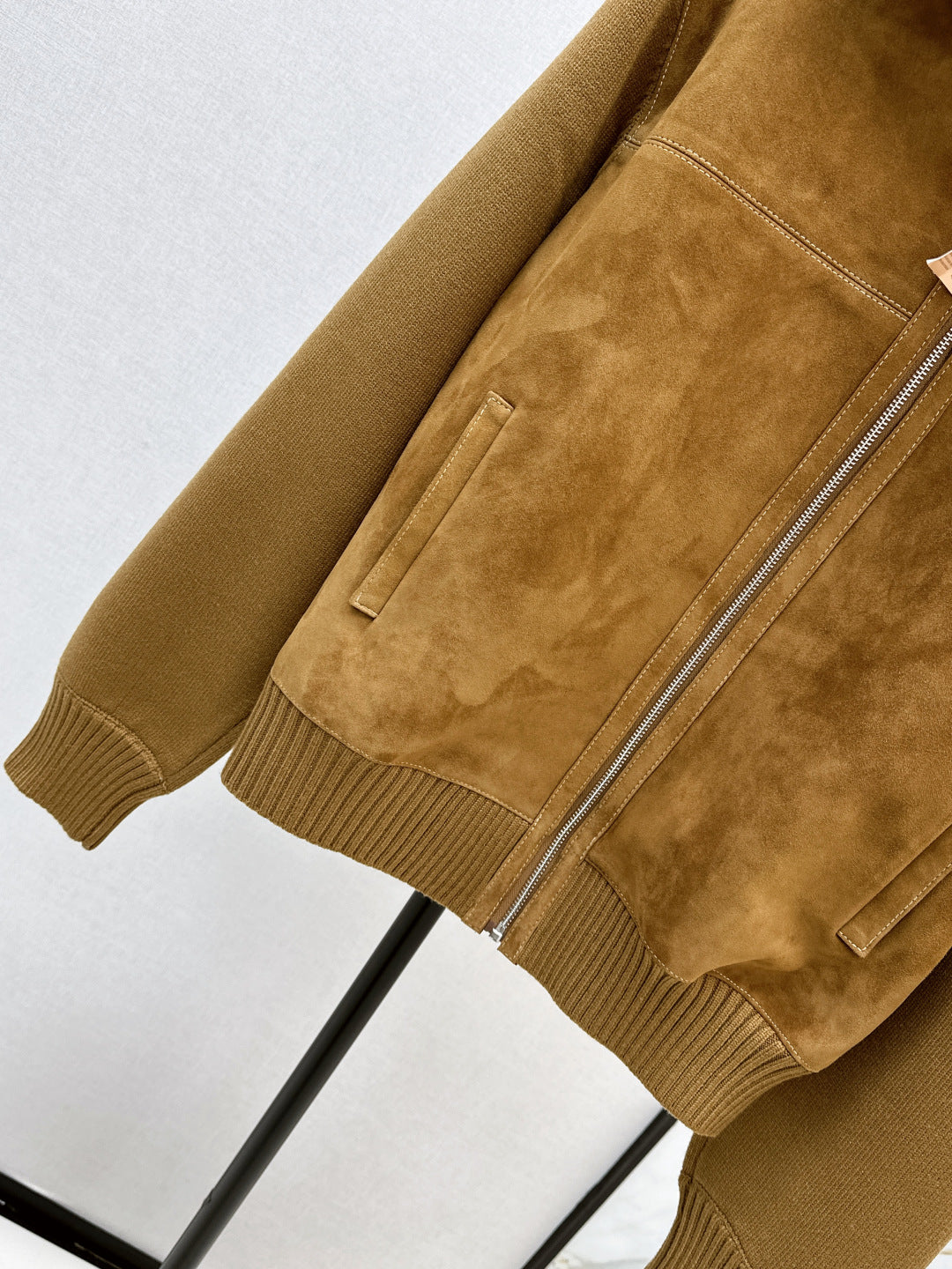 Miu 25fw suede jacket