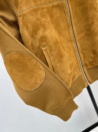Miu 25fw suede jacket