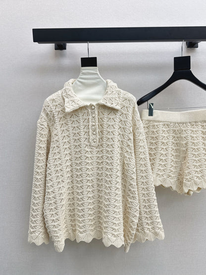 Loro 25fw knitted suit