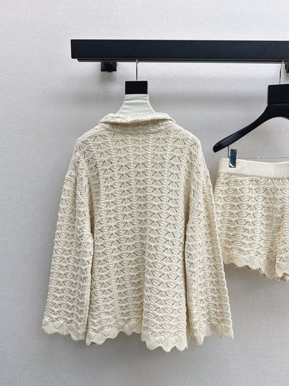 Loro 25fw knitted suit