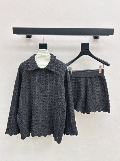 Loro 25fw knitted suit