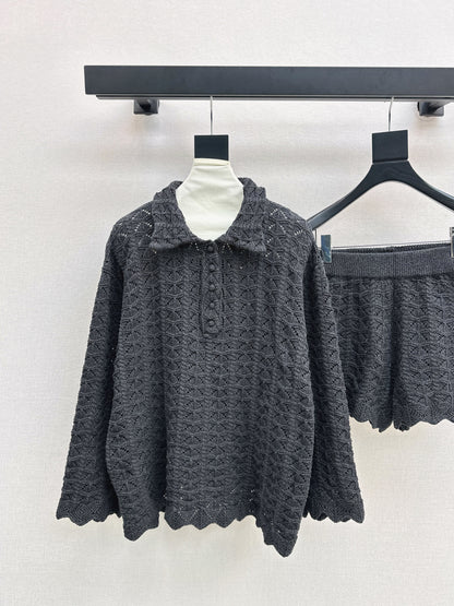 Loro 25fw knitted suit