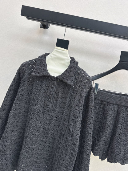 Loro 25fw knitted suit