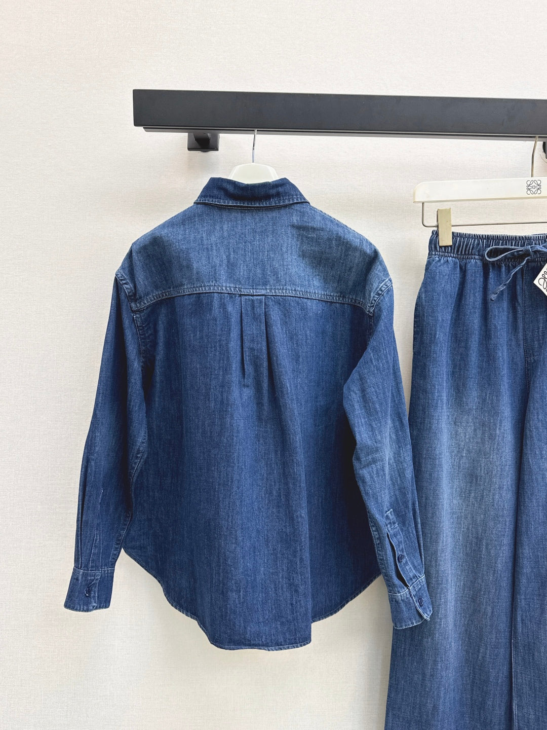 Loe 25fw denim suit