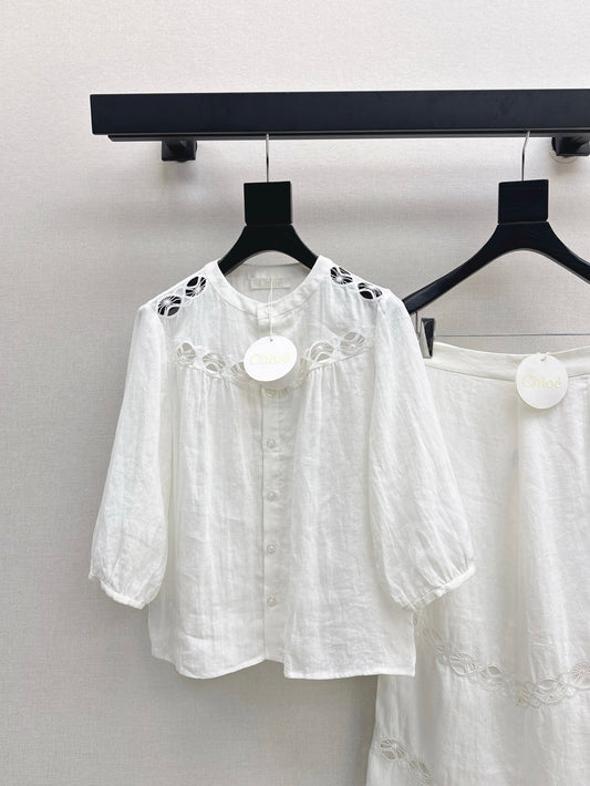 Chl 25fw linen shirt