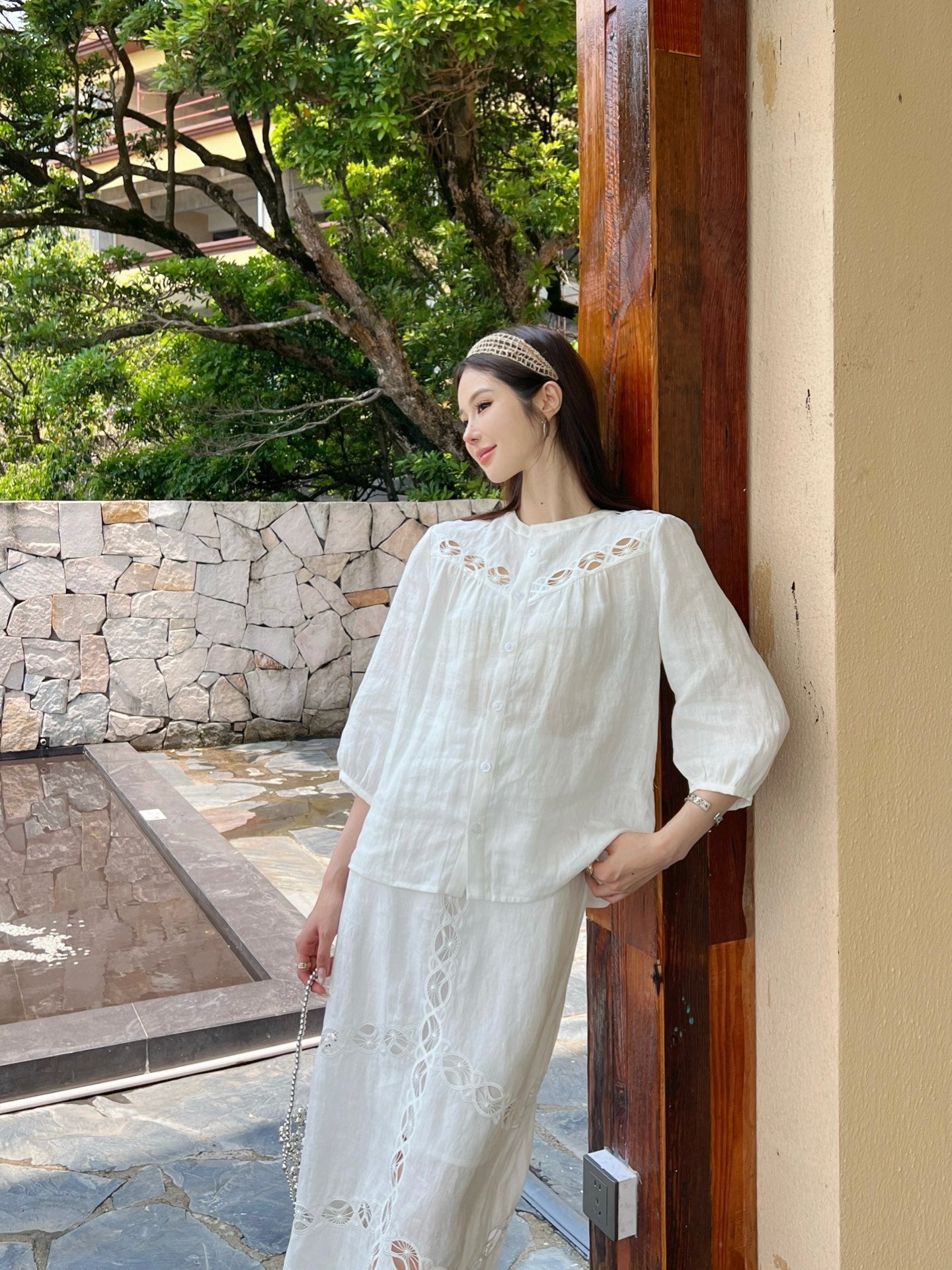 Chl 25fw linen shirt