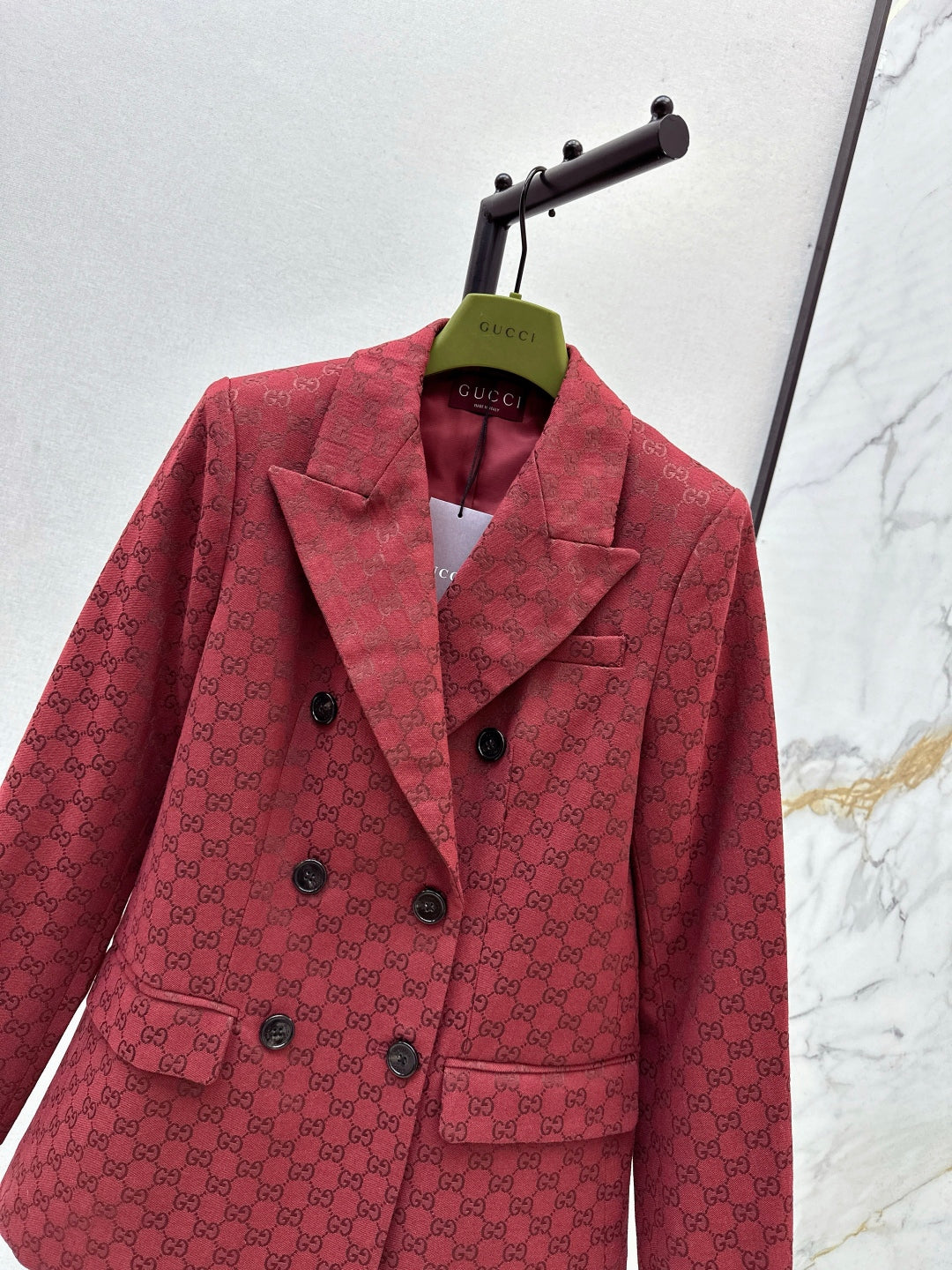 Guc 25fw jacquard blazer