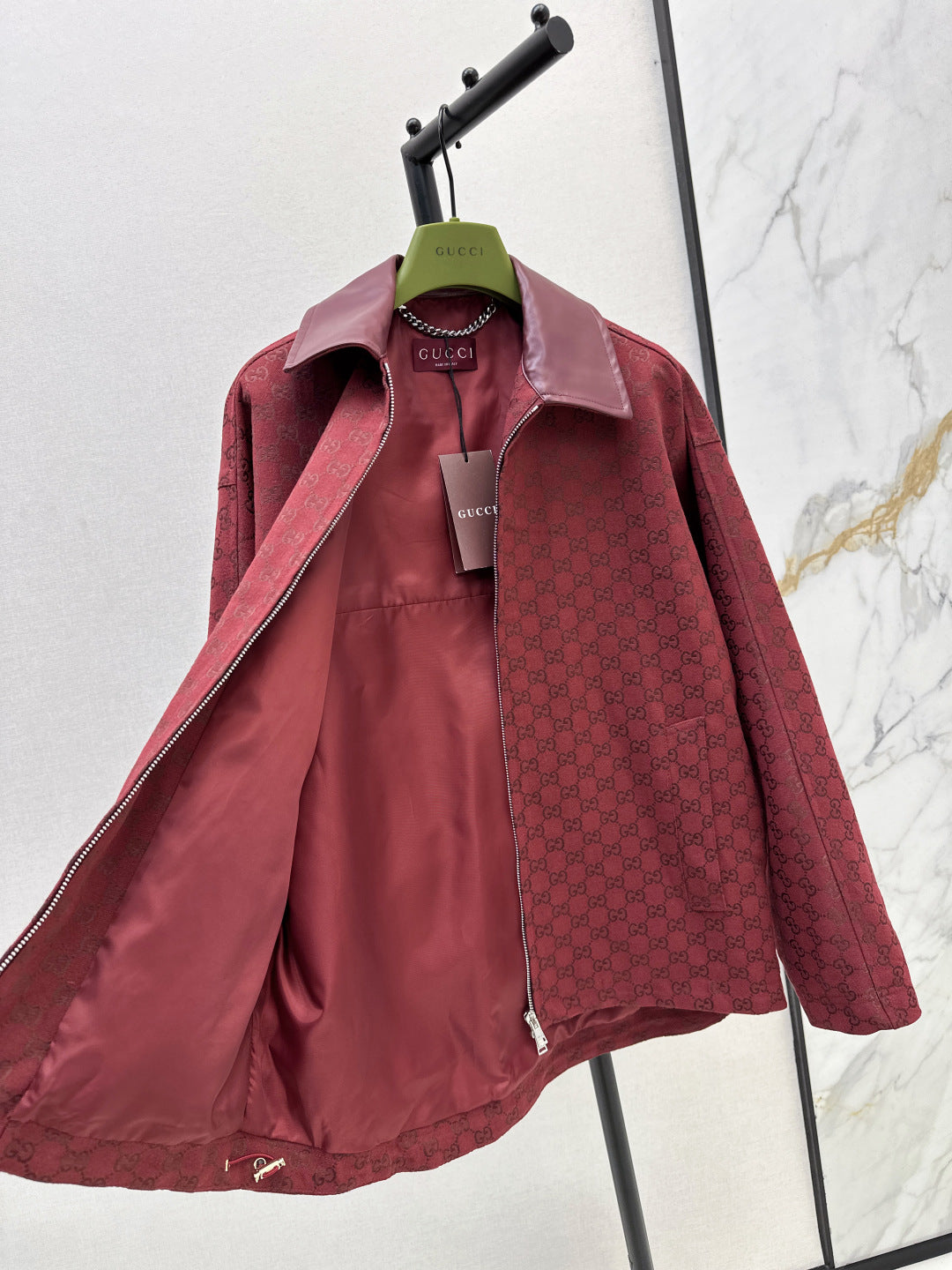 Guc 25fw jacquard jacket