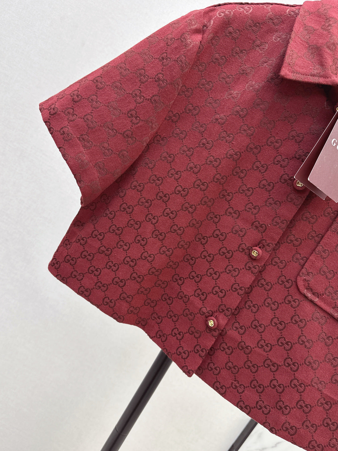 Guc 25fw jacquard shirt