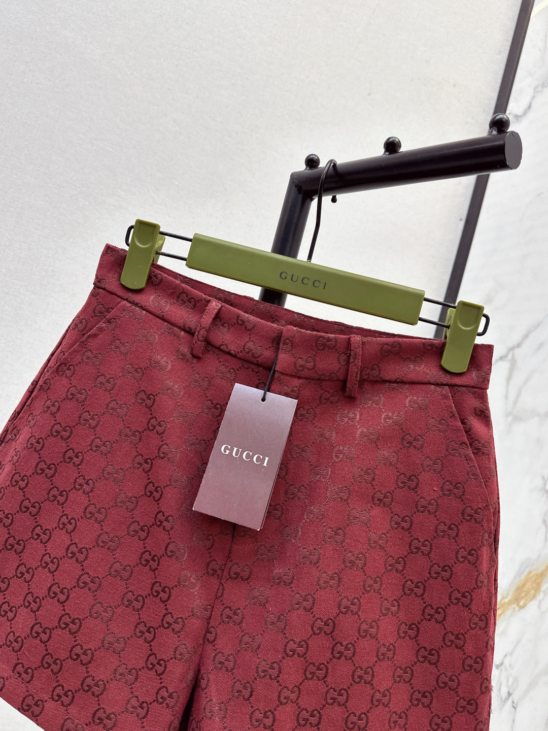 Guc 25fw jacquard short