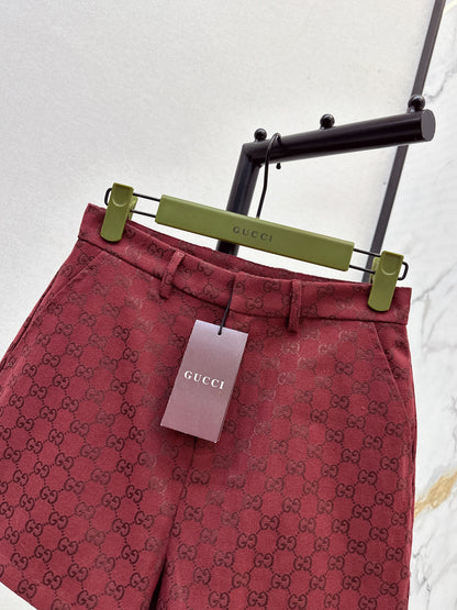 Guc 25fw jacquard short
