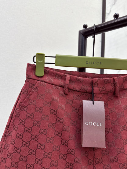 Guc 25fw jacquard short