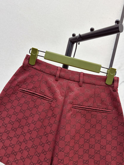 Guc 25fw jacquard short