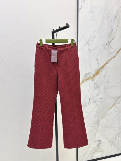 Guc 25fw jacquard pants