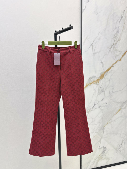 Guc 25fw jacquard pants