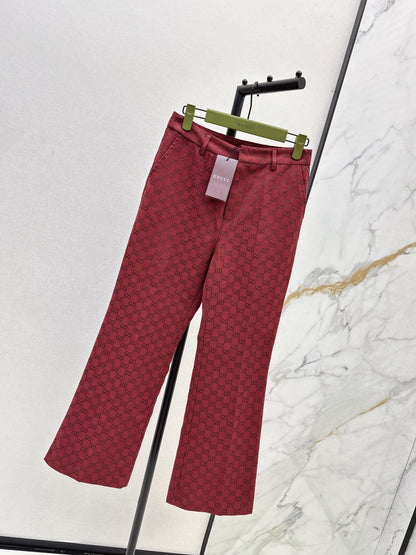 Guc 25fw jacquard pants