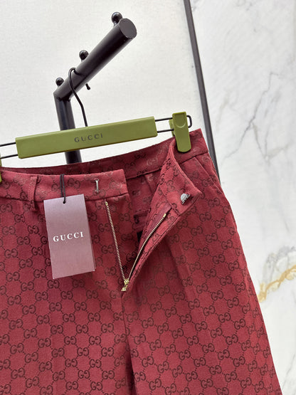 Guc 25fw jacquard pants