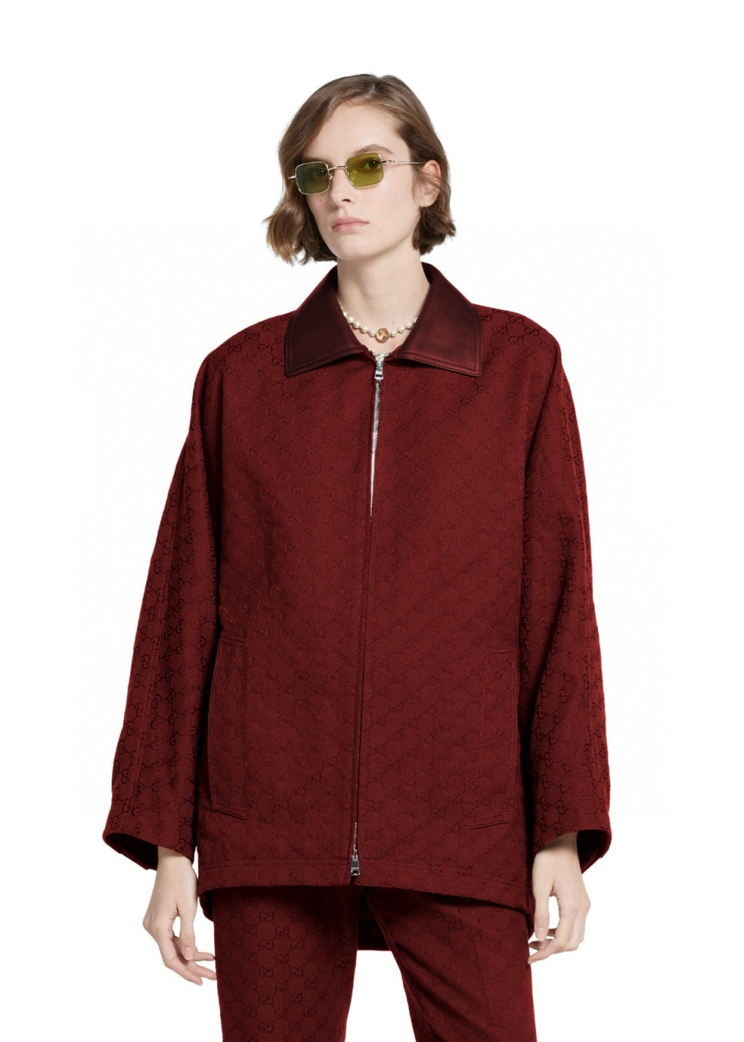 Guc 25fw jacquard jacket