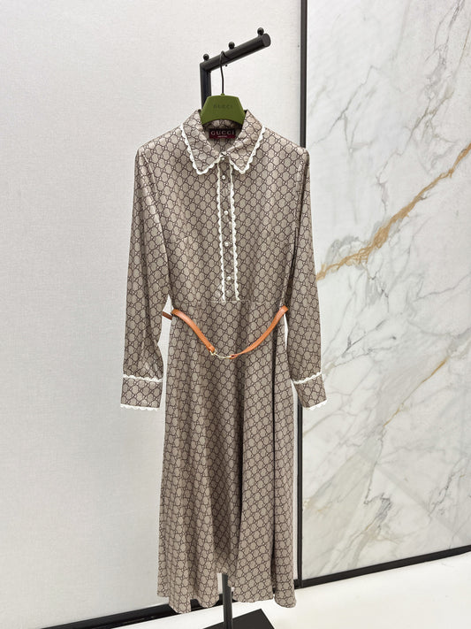 Guc 25fw lace dress