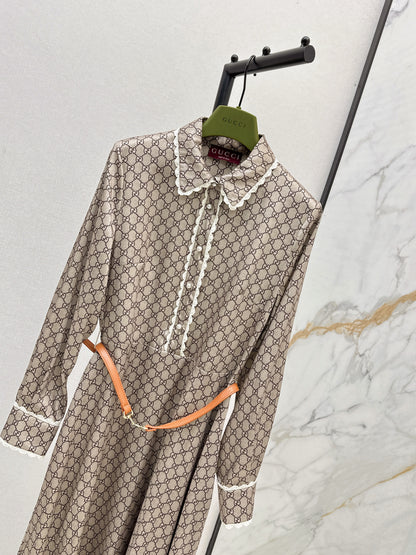 Guc 25fw lace dress