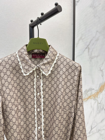 Guc 25fw lace dress